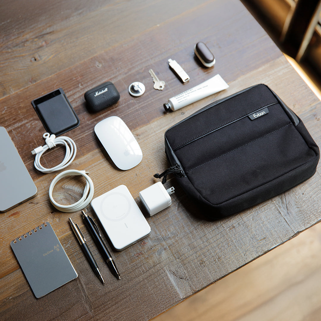 Evoon かわるガジェットポーチSlim【送料無料・3営業日以内に発送】