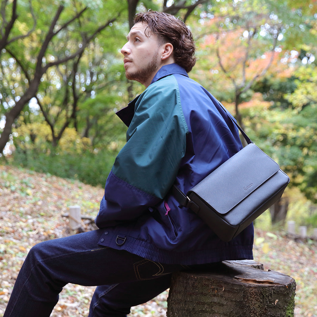 Evoon みがるショルダーバッグレザー【まもなく予約開始・4月下旬までに入荷予定】