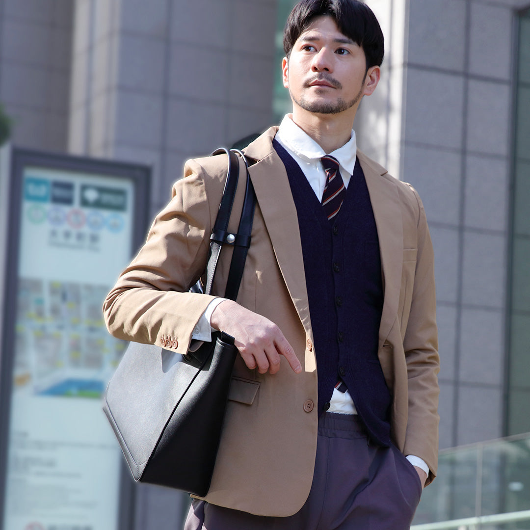 Evoon ととのうトートレザー【送料無料・3営業日以内に発送】