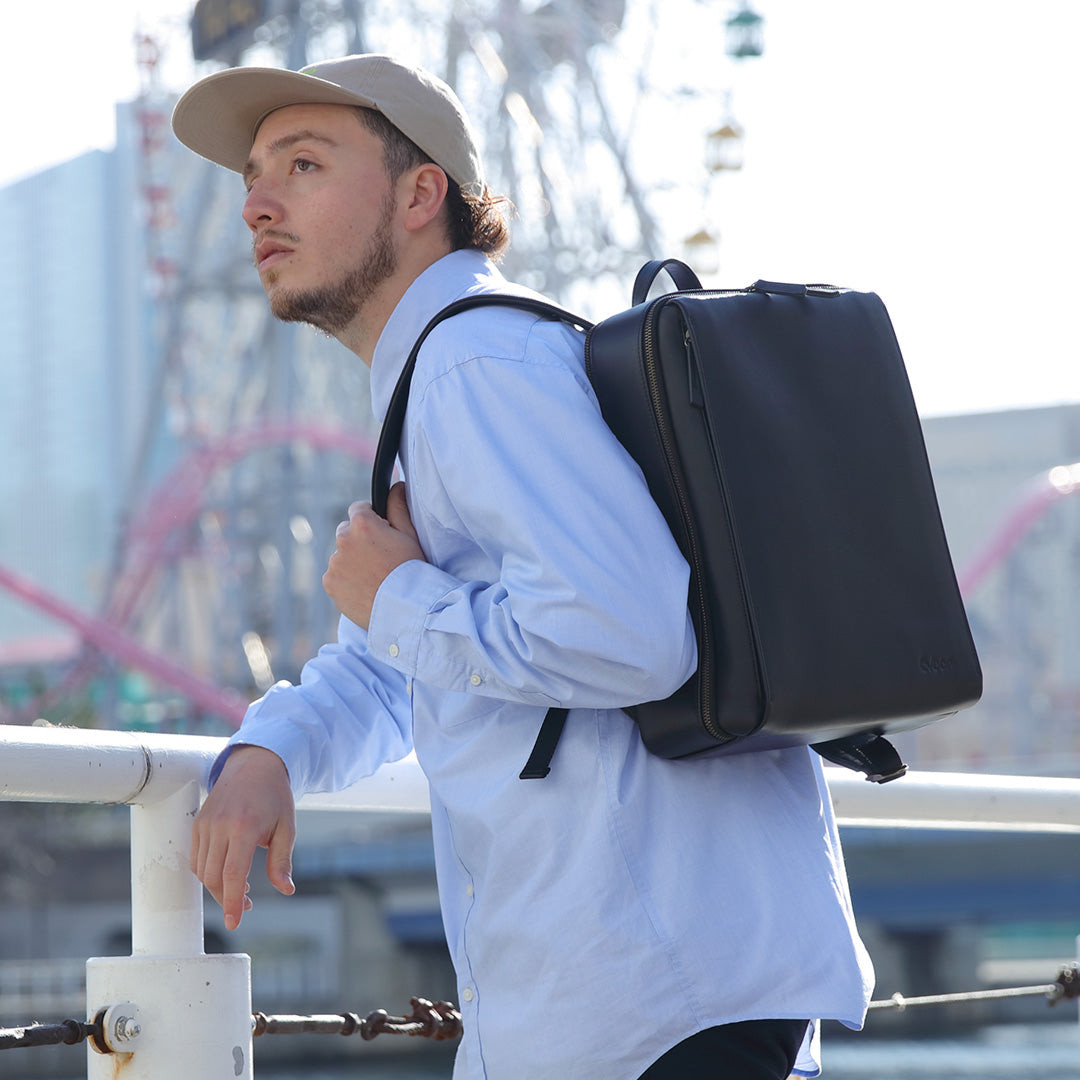 Evoon マルチビジネスリュックレザーMini・容量13L【送料無料・3営業日以内に発送】