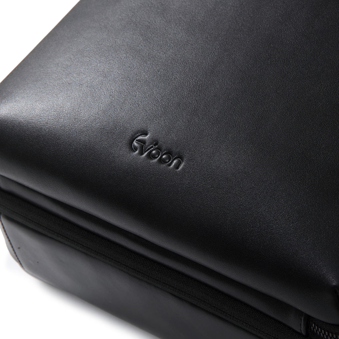 Evoon マルチビジネスリュックレザー2.0・容量19L～拡張時26L【予約受付中・4月下旬までに入荷予定】