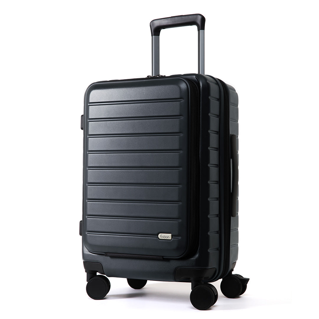 Evoon マルチスーツケースFront 容量35L～40L/機内持ち込み可能【まもなく予約開始・6月下旬までに入荷予定】