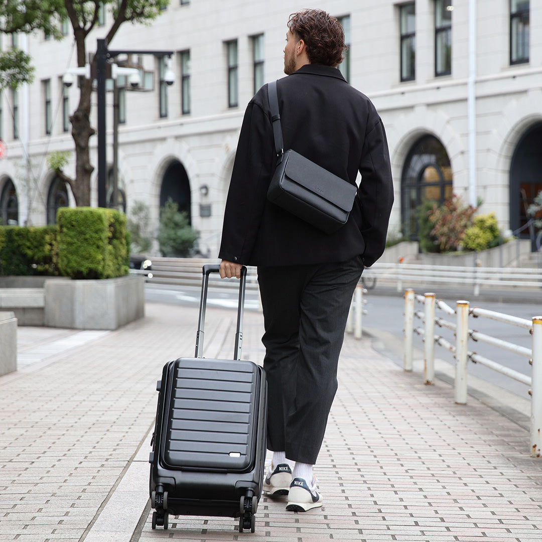 Evoon マルチスーツケースFront 容量35L～40L/機内持ち込み可能【まもなく予約開始・6月下旬までに入荷予定】