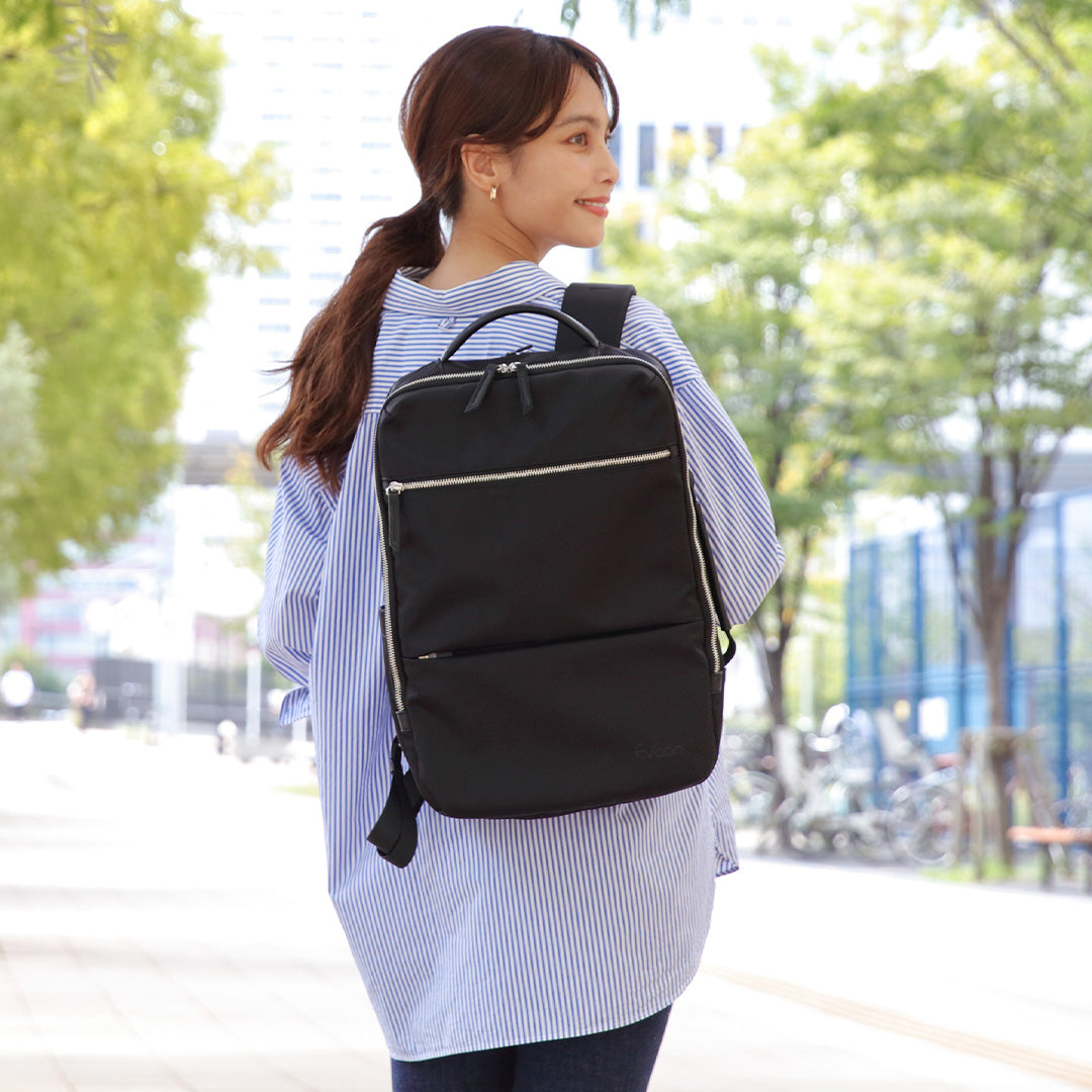 Evoon マルチビジネスリュックEmma・容量18L【送料無料・3営業日以内に発送】