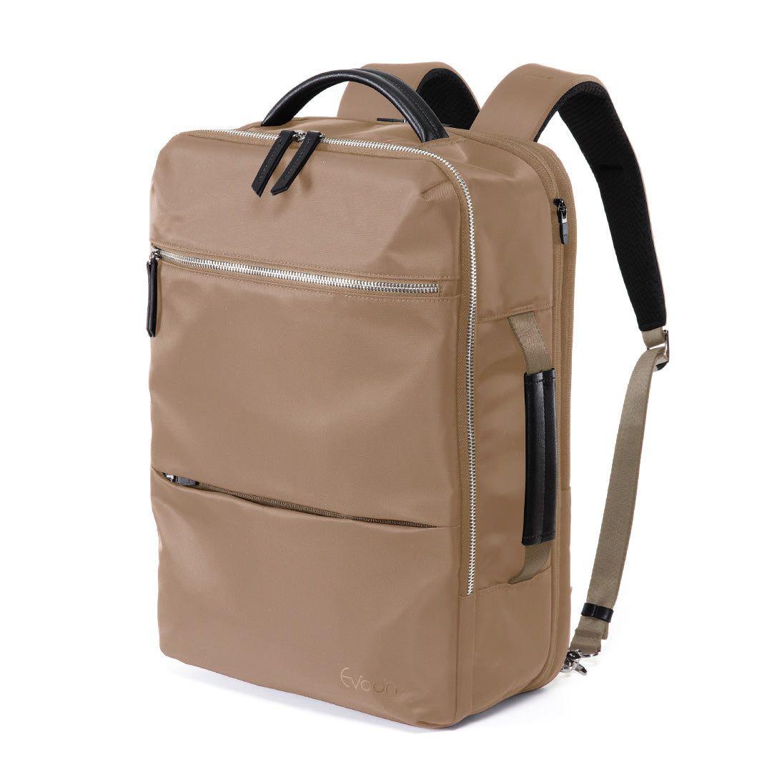 Evoon マルチビジネスリュックEmma2.0・容量19L～拡張時25L【送料無料・3営業日以内に発送】