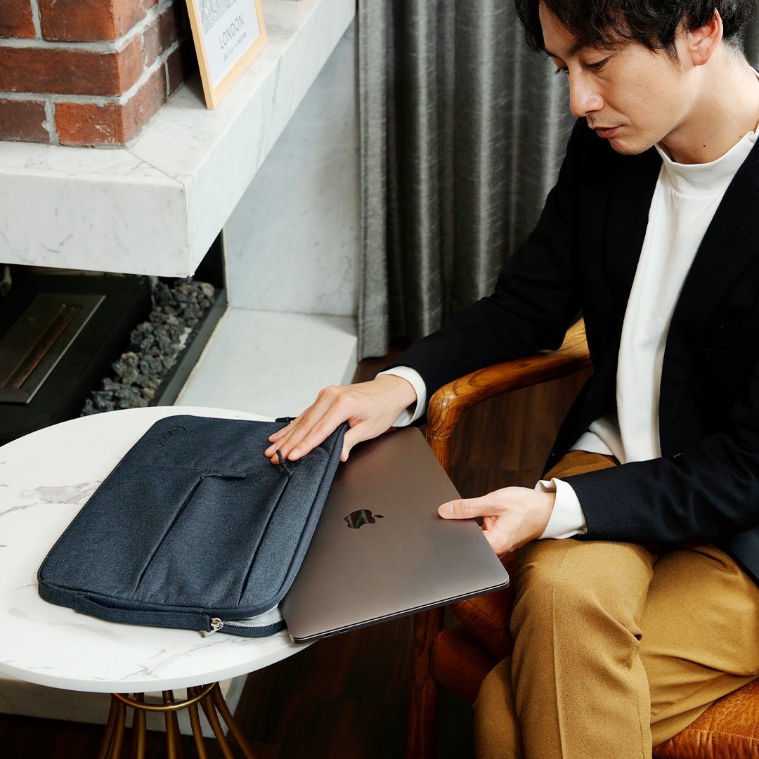 Evoon ノートパソコンケース 11.6inch-12.5inch/13inch-13.3inch/15-16inch グレー・ブラック・ネイビー - Evoon