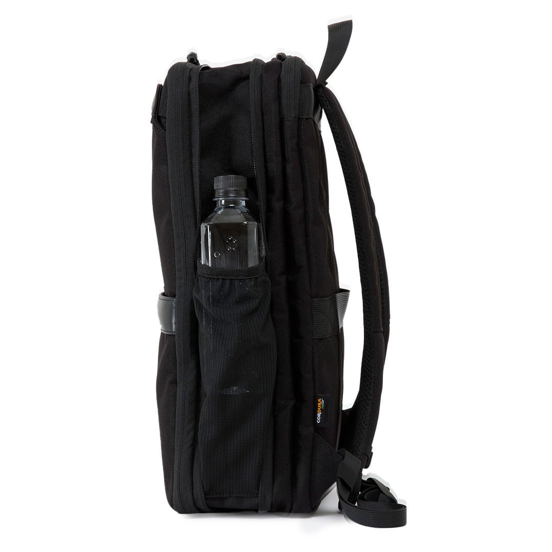 Evoon マルチビジネスリュックSlim・ブラック・容量15L～拡張時22L【送料無料・3月上旬までに入荷予定】 - Evoon